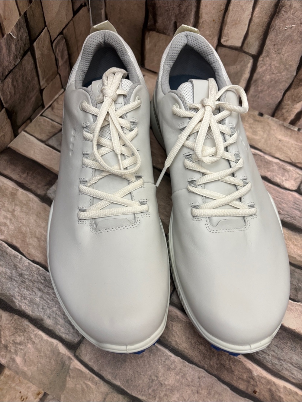 ECCO Men's Golf S-Hybrid shoes in white